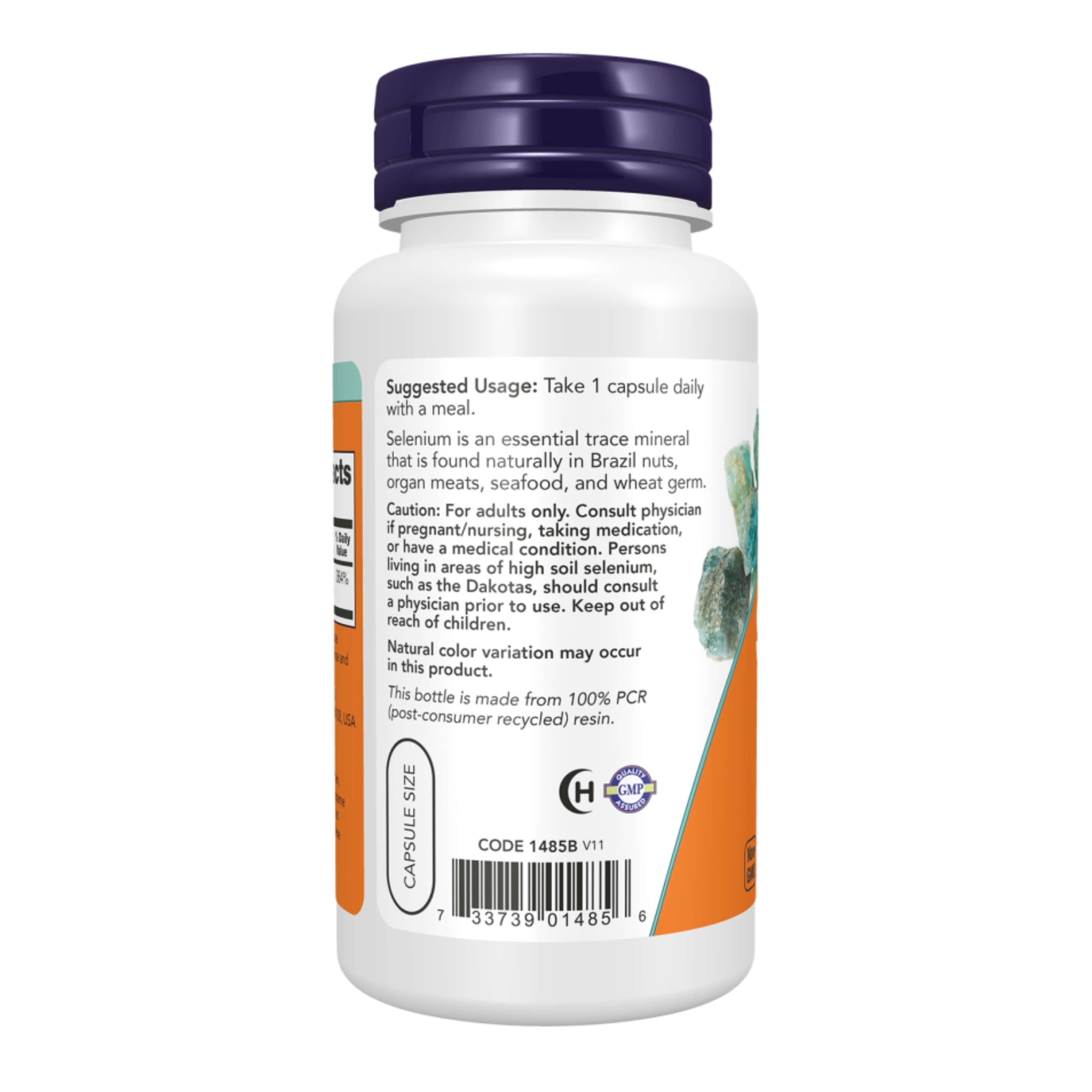 NOW Foods - Selenium 200 mcg – 90 Vcaps