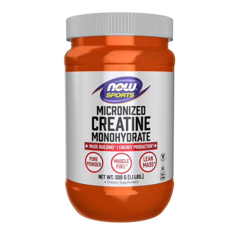 NOW Foods Micronized Creatine Monohydrate – 500g