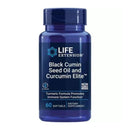 Life Extension - Aceite de semilla de comino negro y extracto de cúrcuma Elite de curcumina - 60 cápsulas blandas 