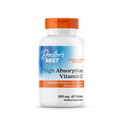 Doctor's Best - High Absorption Vitamin C with PureWay-C 500 mg – 60 Tablets