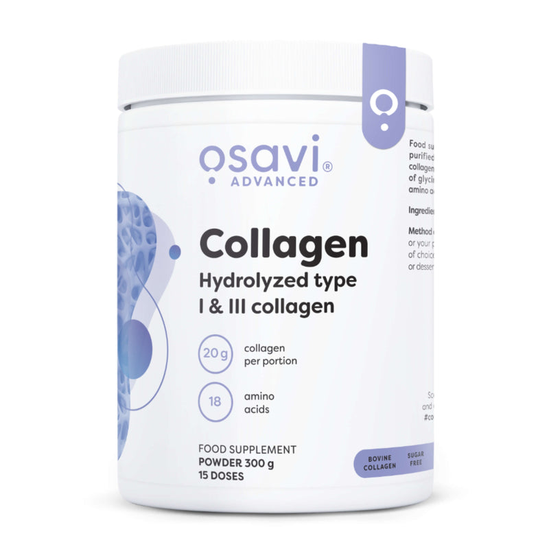 Osavi Collagen Peptides – Hydrolyzed Type I & III – 300g