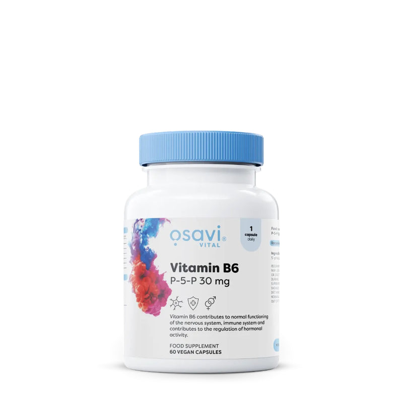 Osavi - Vitamina B6 (P-5-P) 30 mg - 60 cápsulas vegetais