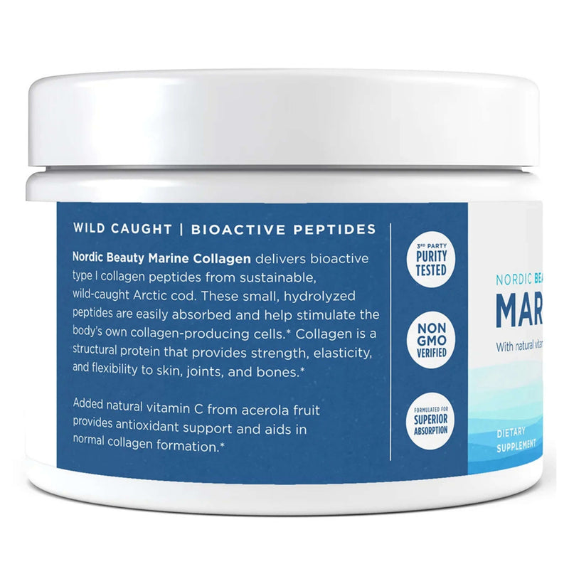 Nordic Naturals – Marine Collagen, Strawberry – 150g