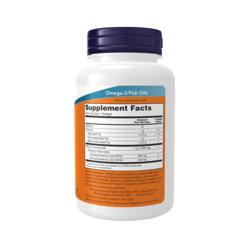 NOW Foods - Ultra Omega-3, 1000mg - 90 softgels