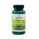 Swanson - Turmeric, Ashwagandha & Ginseng Complex - 60 caps