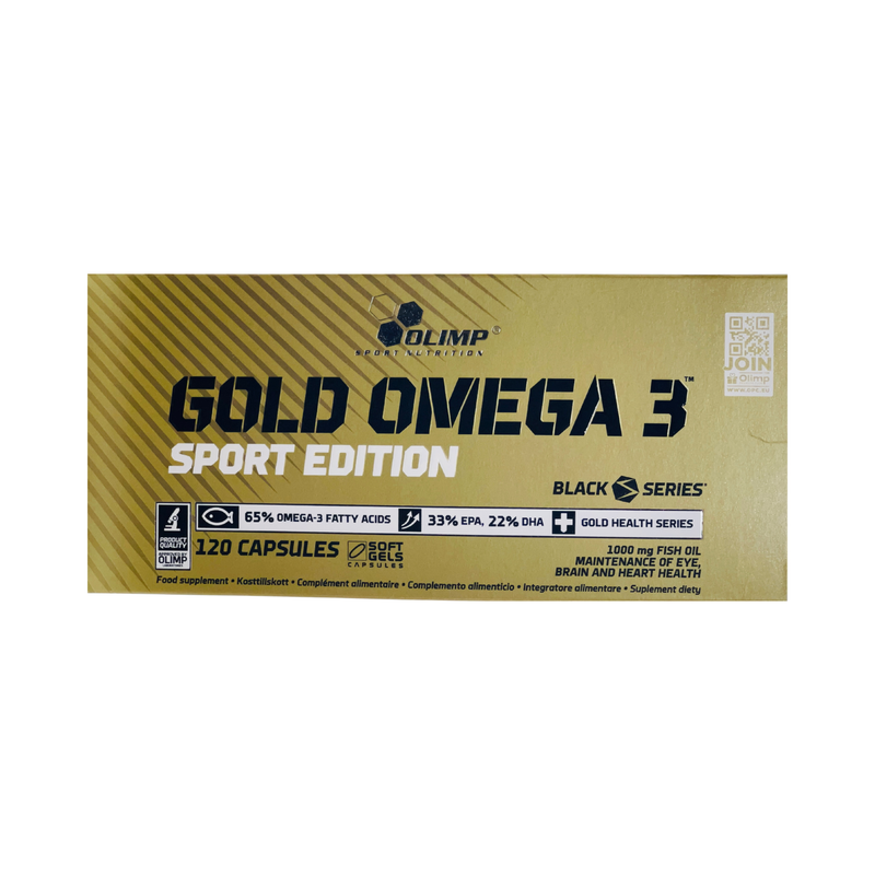 Olimp Nutrition - Gold Omega 3, Sport Edition - 120 caps