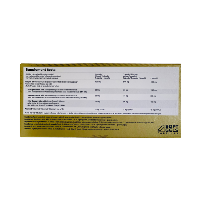 Olimp Nutrition - Gold Omega 3, Sport Edition - 120 caps