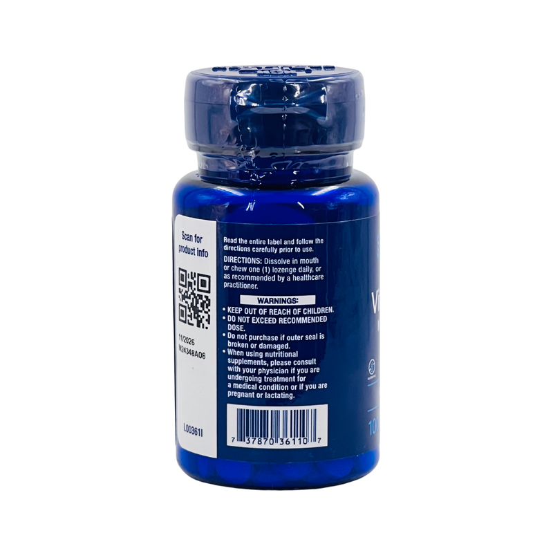 Vitamin B12 Methylcobalamin 500mcg - 100 vegetarian lozenges