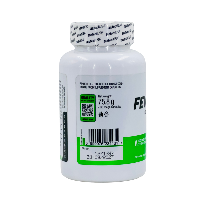 BioTechUSA - Fenugreek 1500mg - 60 Caps
