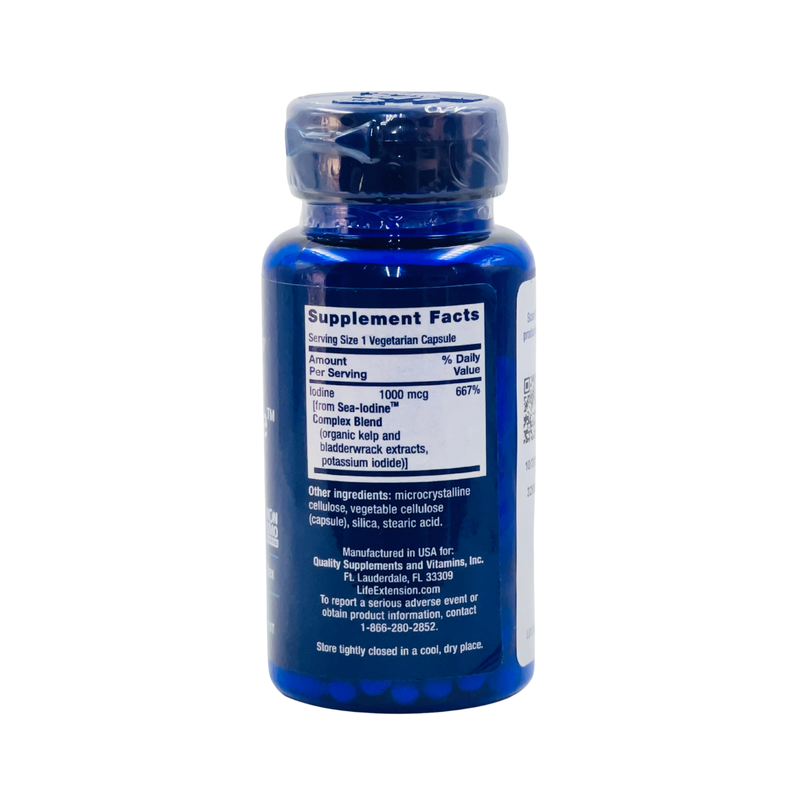 Life Extension - Sea Iodine, 1000mcg - 60 vcaps
